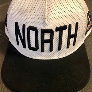 NSEW Faux Leather Hat